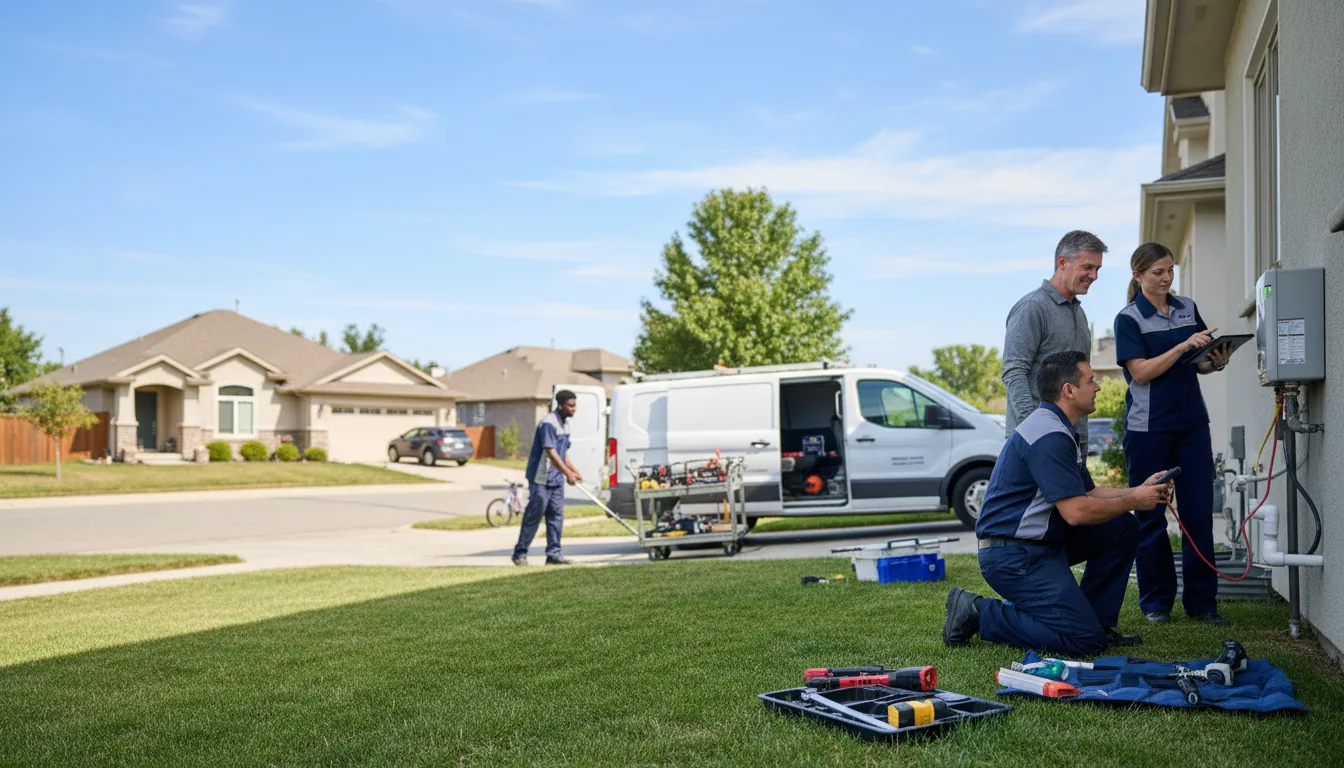 Tankless water heater service in Dolph, AR